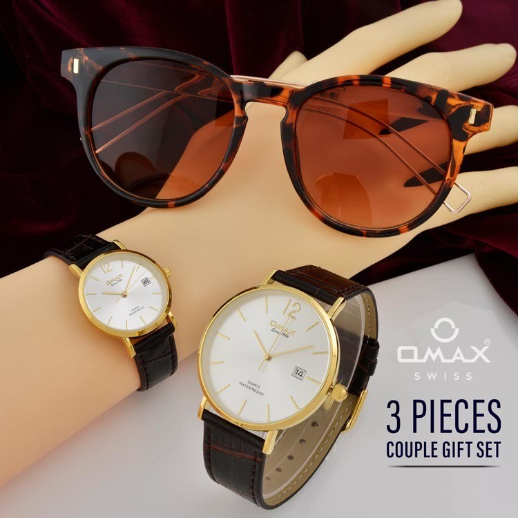 Omax watches couple best sale