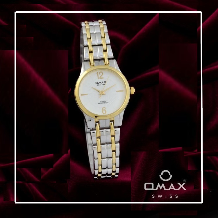 Elegant Silver and Plated Gold Color Original Omax Ladies Watch <span style='color:red;font-weight:bold'>SALE – 20 % OFF…</span>