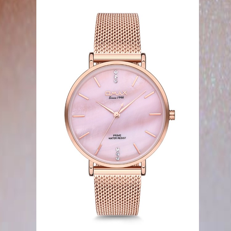 Luxury Rose Plated Gold Ladies Original Omax Watch <span style='color:red;font-weight:bold'>SALE – 18 % OFF…</span>